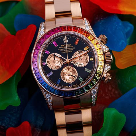 rainbow daytona rolex|rolex rainbow daytona review.